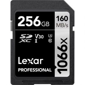 Lexar 256GB Professional 1066x UHS-I SDXC Memory Card 