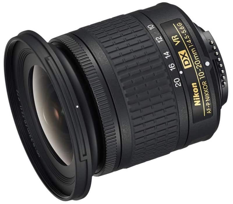 Nikon AF-P 10-20mm f/4.5-5.6G DX VR Lens