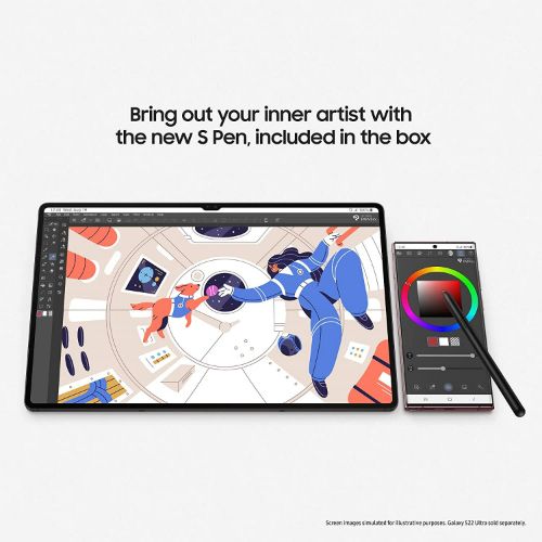 Bring out your inner artist with the new S Pen, included in the box
