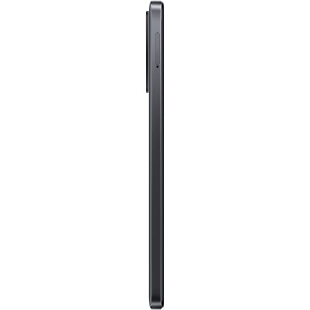 Side Picture of REDMI NOTE 11 6GB+128GB ingraphite gray colour displaying its super slim look and simcard slot