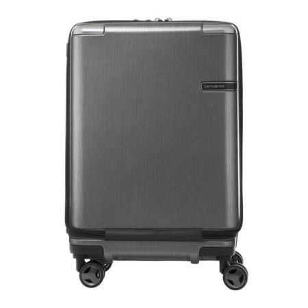 Product image of Samsonite EVOA 55cm FRNT PKT Spinner Luggage showcasing its exterior front look