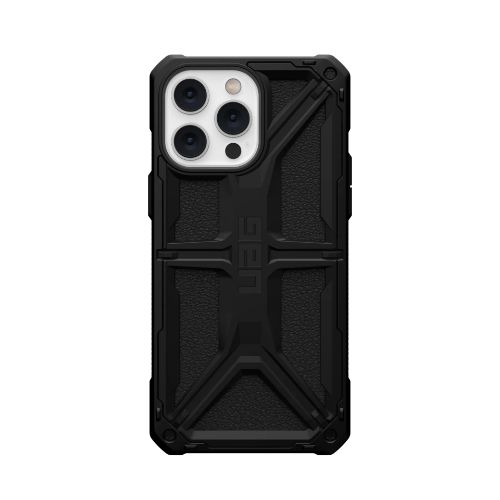 UAG Essential Armor For Magsafe iPhone 14 Pro in Black Colour with iphone 14 in it