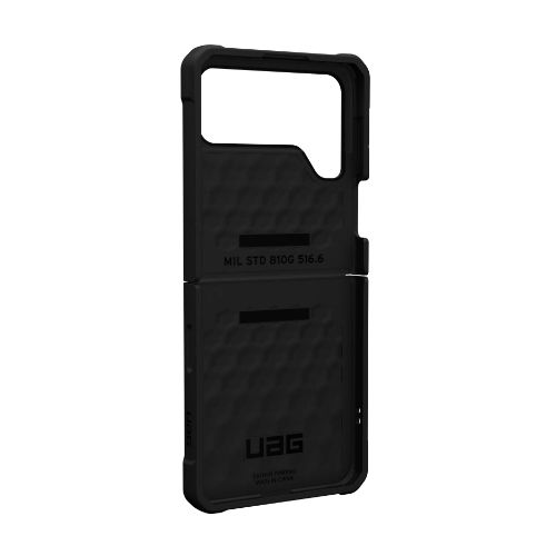 Front picture of UAG Civilian Samsung Galaxy Z Flip4 CASE Black