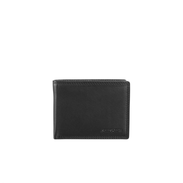 Samsonite ATTACK SLG BILLF S 4CC Wallet (Black) - GrandStores