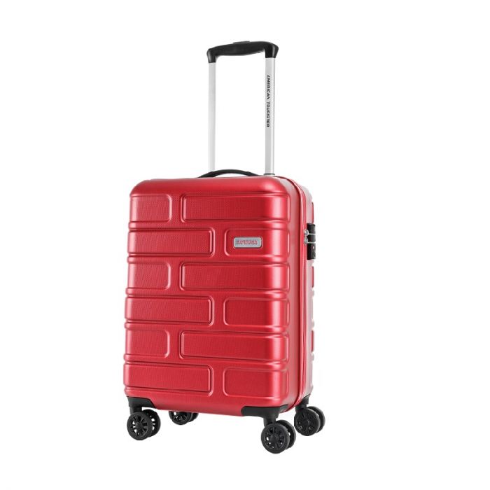 Buy American Tourister 77CM Technum Hard Large Check-In Luggage Trolley Bag  Diamond Black Online | Centrepoint UAE