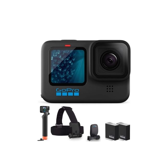 GoPro HERO11 Black 5.3K Sports Camera with Accessories