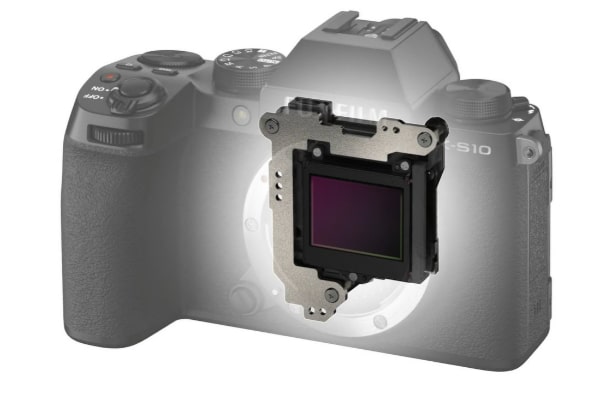  five-axis In-Body Image Stabilization (IBIS) unit
